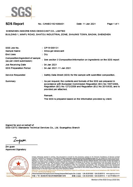 SG-MSDS-Certificate